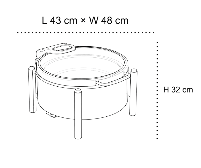 round-prime-glass-stackable-stand