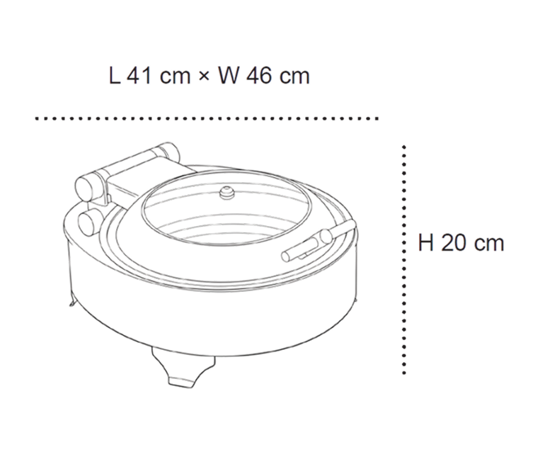 round-vogue-electric-frame-stand
