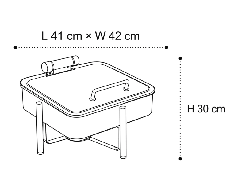 square-linear-flute-stand