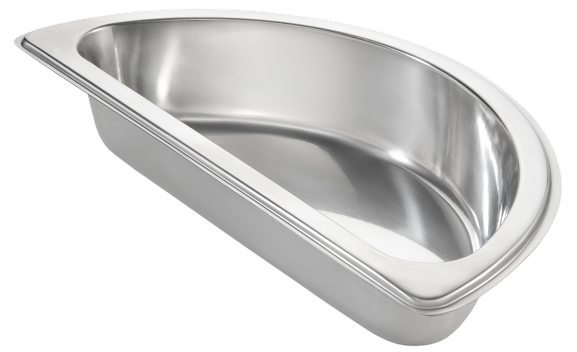 Half Moon Food Pan